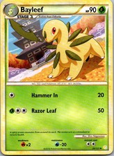 Bayleef Uncommon 35/123 HeartGold SoulSilver LP Shin Nagasawa on eBay