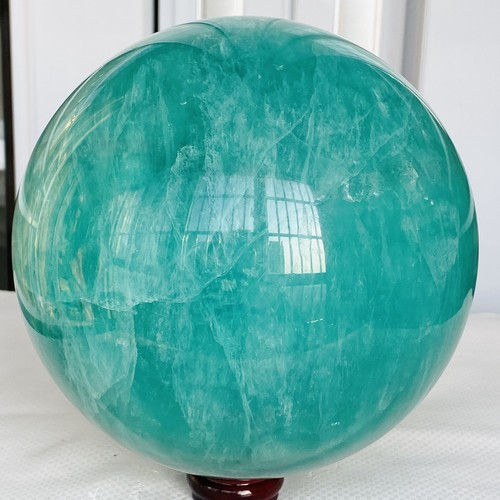 5600G Natural Fluorite ball Colorful Quartz Crystal Gemstone Healing - Picture 5 of 12