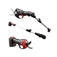 MZK 2-IN-1 Cordless Electric Pole Pruning Shears，20V Battery Powere... Fa