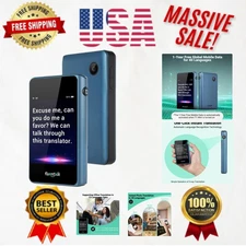 Instant Travel Translator – 1- Data, 40 Language Support, Photo Translation