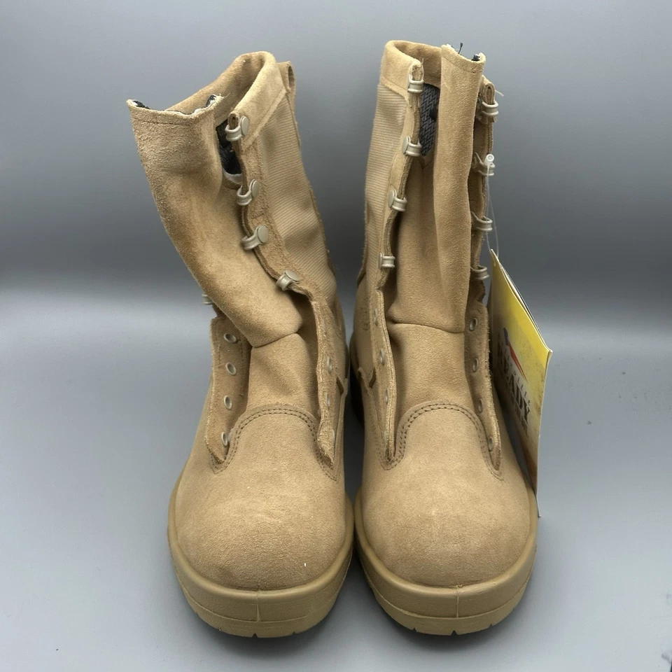 Botas militares BELLEVILLE 790V Gore Tex para hombre 6.5R gamuza tostada Vibram impermeables Foto 4 de 4