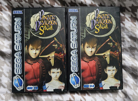 Panzer Dragoon Saga Sega Saturn PAL &ndash; COMPLETE CIB &ndash; VGC &ndash; Outer Sleeve Rare