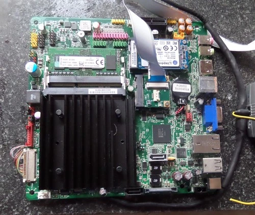 Mitac PD11TI (MJ Mini-ITX ) Motherboard (used) details:-