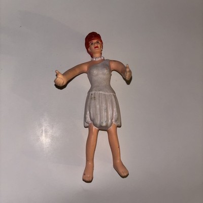 Wilma Flintstone 1993 The Flintstones Movie 4.5'' Bendable Figure Hanna-Barbera