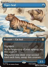 Tiger-Seal (Borderless) EN [TLA - 318] - NM TCG MTG