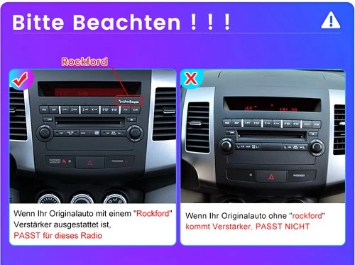 Für Mitsubishi Outlander II CWW 2005-2011 Android 14 Autoradio GPS BT DAB 4G+64G - Bild 3 von 20
