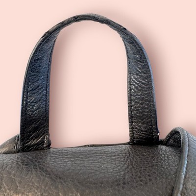 COACH Y2K Vintage Park Pebbled Leather Backpack Daypack Turn Lock