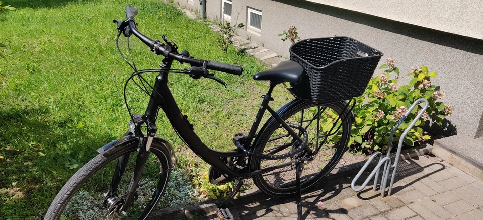 Damenrad von Pegasus, Savona und Da 28sc Rh 50cm Wave 2, kaum gefahren, schwarz