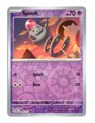 Spoink 090/197 Reverse Holo - Obsidian Flames