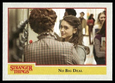 2018 Topps Stranger Things #6 No Big Deal