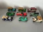 9 X Lesney Matchbox Models Of Yesteryear Collectible Die Cast Model Cars