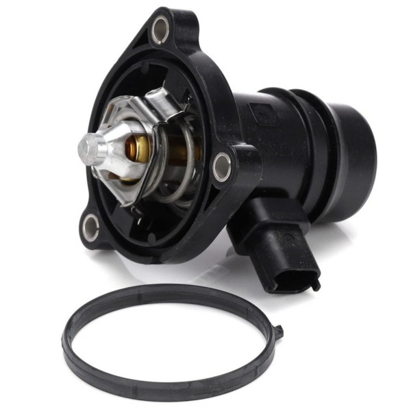 Original Opel Thermostat + GehäUse KüHlmittel 103°C Adam Astra Corsa D E Meriva-image