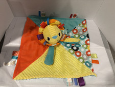 BRIGHT STARTS Taggies Infant Baby Boy Girl Lion Lovey Security Blanket