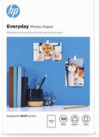 Hp CR757A, 10 X 15 Cm, Everyday Glossy Photo Papier, 200 G/M², 100 Blatt