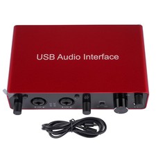 For Scarlett 2i2 3rd Generation USB Audio Interface 24Bit/192KHz Pro Music Tools