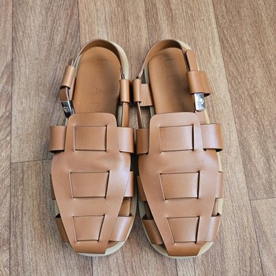 Dear Frances Theo Fisherman Sandalen hellbraun Leder EU 39 / UK 6