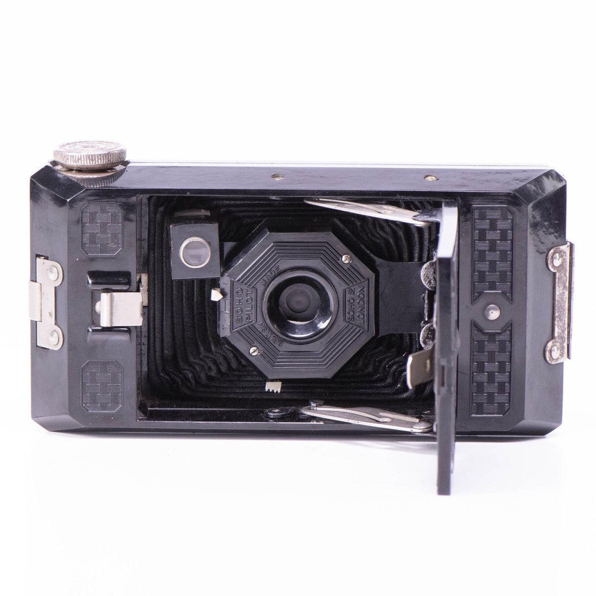 Soho Pilot Camera | 110mm lens | Blak bakelite | Great Britain