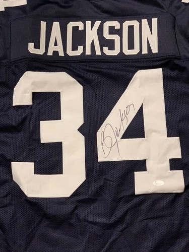 Bo Jackson SIGNED custom AUBURN TIGERS Football JERSEY Autograph JSA COA Heisman - Picture 2 of 6