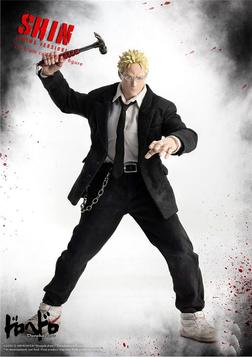 1/6 Scale Threezero Japanese Animation Dorohedoro SHIN Action