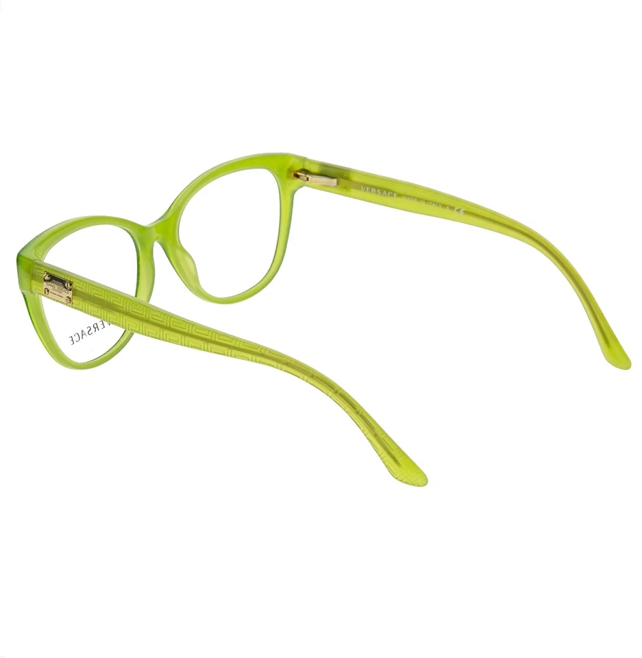Gafas ópticas Versace Couture verde lima brillo Greco VE3193 3193 52 mm Foto 3 de 4