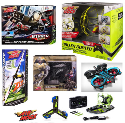 Air Hogs R/C Remote Flying Drones/Glider/Rollercopter/Jetpack Hero/Batwing  UK