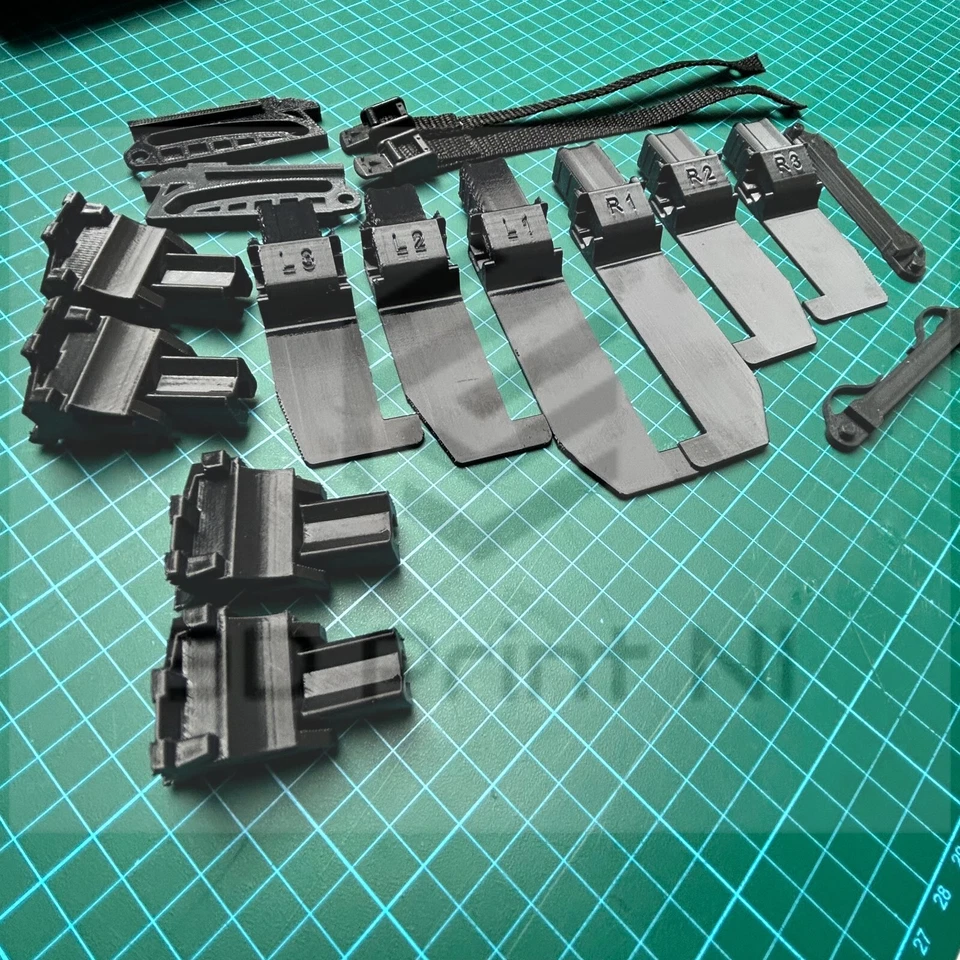 Upgraded Soft Top Roof Repair Slider Clip Hood Parts for FIAT 500C 500 kit UK - Image 3 of 4