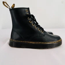 Dr. Martens Zavala Combat Boots Women's Size 5 Black