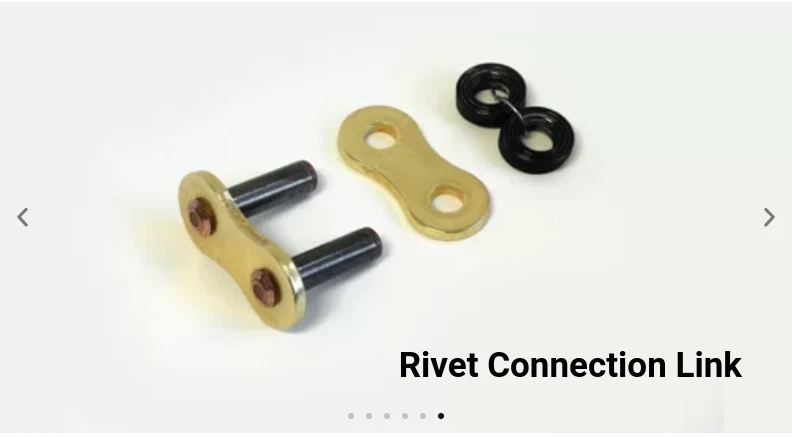 Suzuki 1998-2023 GSXR600 RK MAX-Z RX-Ring 120 Link 525 Pitch Gold - Image 3 of 4