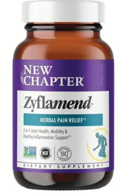 New Chapter Zyflamend Herbal Pain Relief - 180 Caps Joint Mobility Inflammation