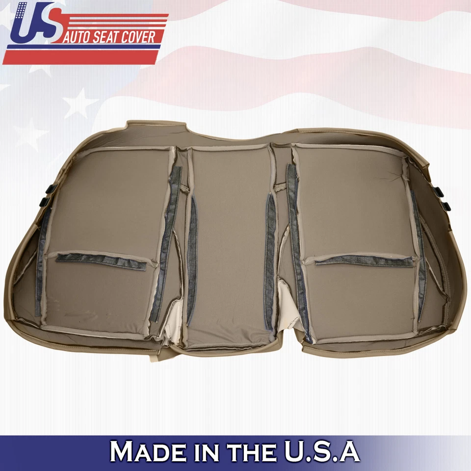 Cubiertas de asiento de cuero tostadas para Lexus ES350 2007 A 2012 segunda fila superior e inferior del banco Foto 4 de 4