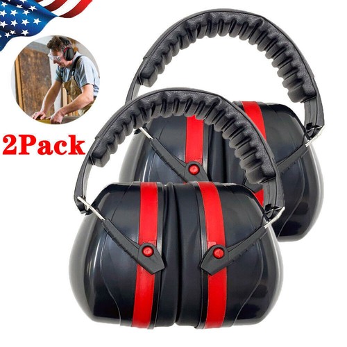 2Pack Ear Muffs Gun Shooting Range Hearing Protection Noise Cancelling