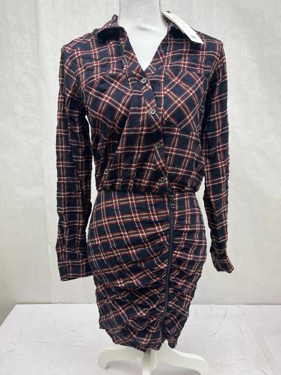 Veronica beard plaid outlet dress