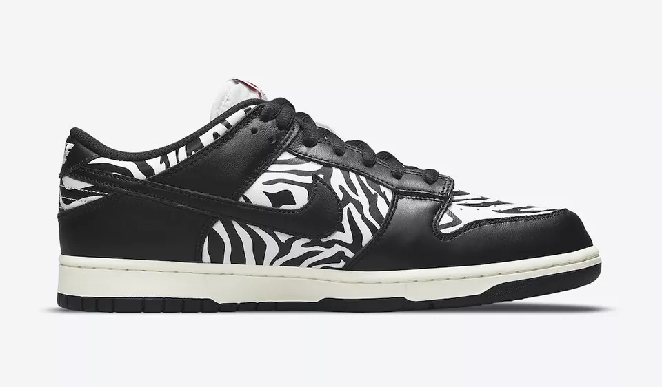 Quartersnacks × Nike SB Dunk Low Zebra Cake DM3510-001 Men's