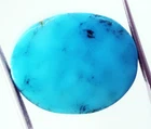 31.07 Ct Natural Turquoise Certified Loose Gemstone Unheated Opaque Oval Cut Gem