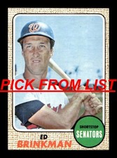 1968 Topps 13-241 VG-EX Pick From List All PICTURED pp4