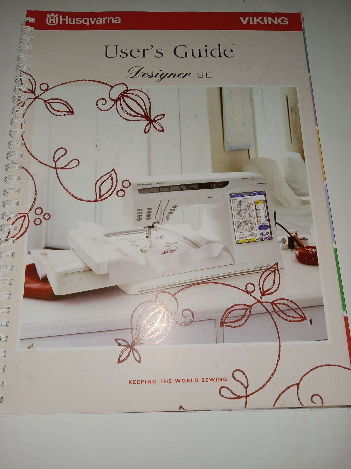 Husqvarna Viking Designer SE Instruction Book Manual new User's Guide ...