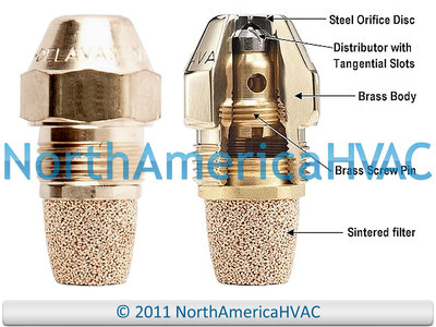 Oil Burner Nozzle .65 80 A Replaces Intertherm Nordyne 660605 | eBay