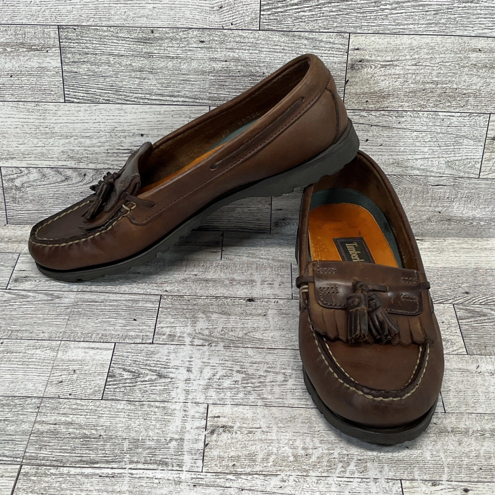 Mocassino da barca Timberland marrone pelle nappa donna taglia 7M
