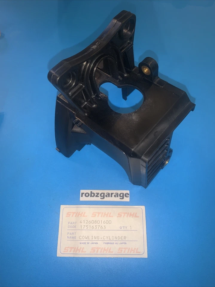 NEW OEM STIHL ENGINE CYLINDER COWLING SHROUD 4126-080-1600 FITS FS86 FR86 -B37 - Image 2 of 4