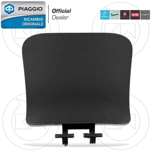 Kraftstofftankdeckel Schwarz Original Piaggio Beverly Cruiser 500 2007-2012-image