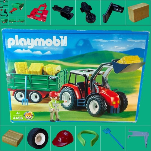 PLAYMOBIL® 4496 Traktor mit Anhänger Ersatzteile zum aussuchen #P4