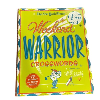 NEW YORK TIMES WEEKEND WARRIOR 50 Crossword Puzzles  Paperback NEW