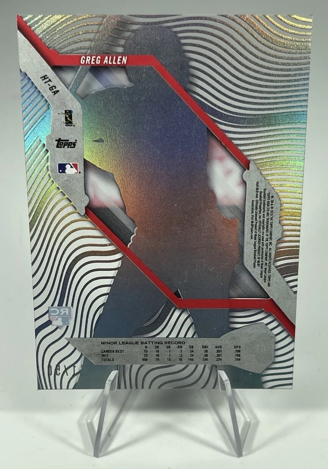2018 Topps High Tek - Pattern 1 Waves/Diagonals Black Magma Diffractor #HT-GA... - Image 2 of 2