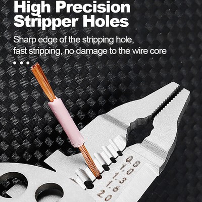 Multifunctional 10 In 1 Wire Cutting Pliers Manual Electrical Wire Pliers