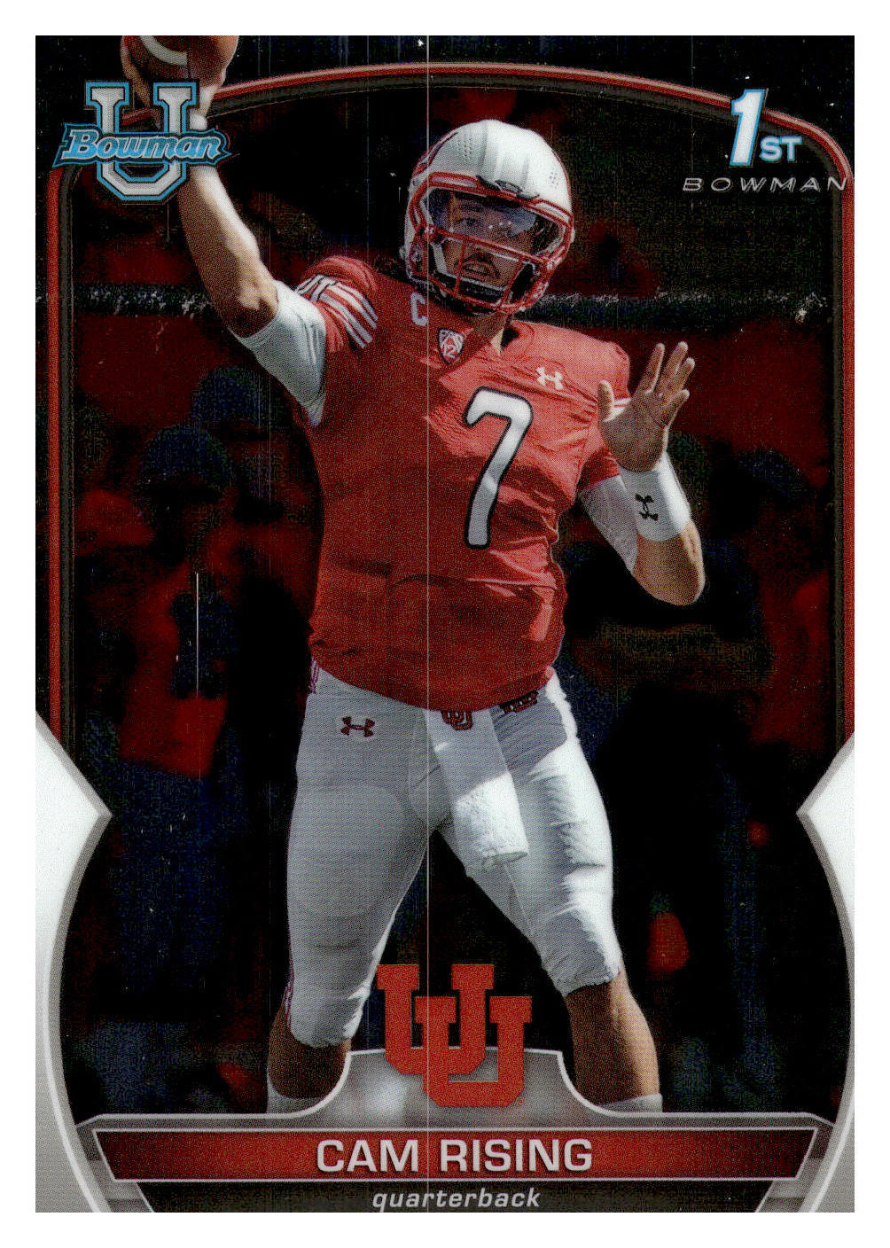 2022 Bowman Chrome University 76 Cam Rising Utah Utes
