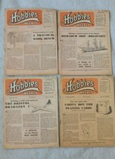 Vintage Hobbies Weekly Magazines x 4 1952 Vol 113 nos. 2931 2932 2933 2942