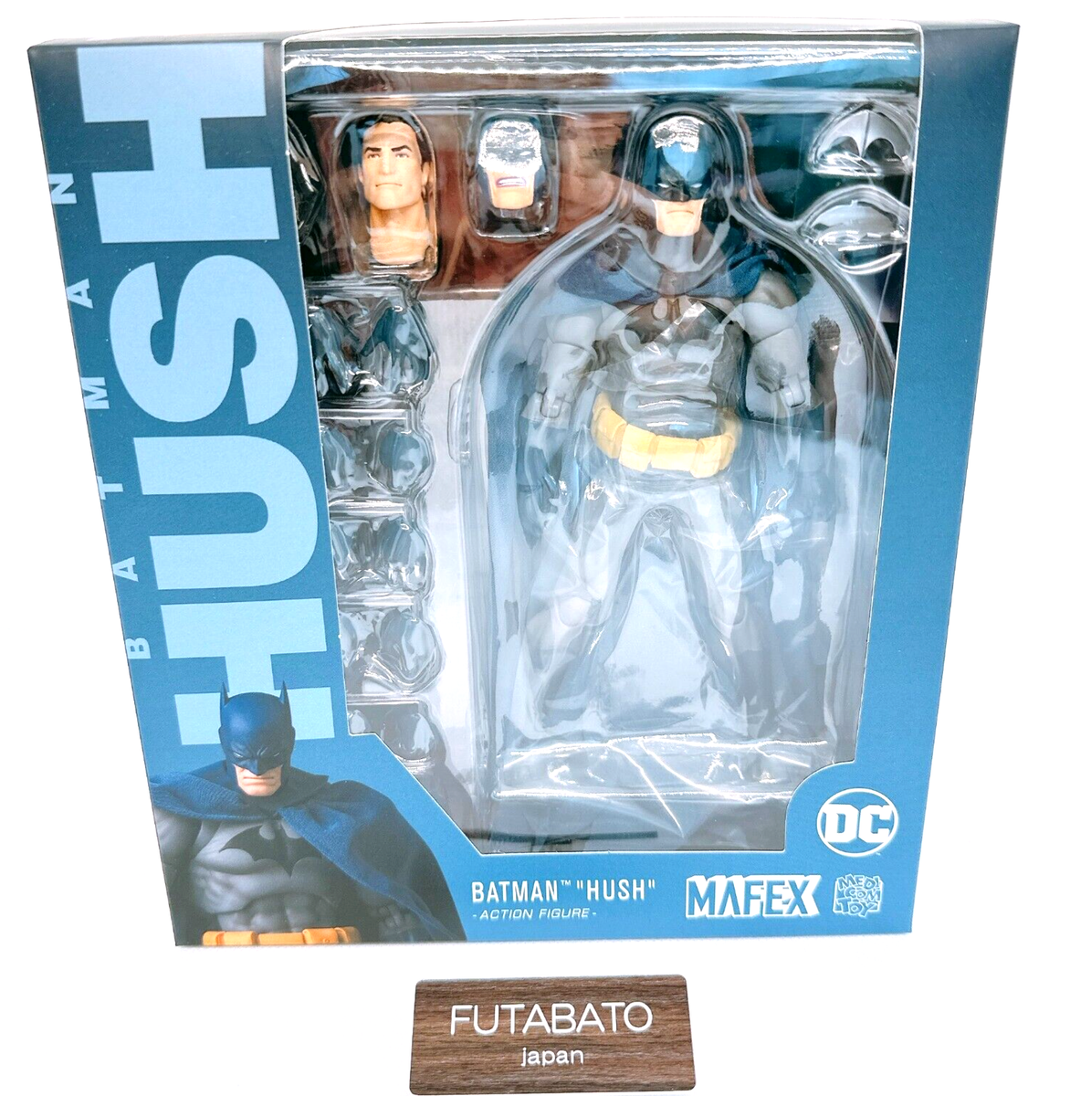 新品 MAFEX マフェックス No.105 BATMAN HUSH 160mm MEDICOM TOY HUSH BATMAN MAFEX No. 105 Action Figure 160mm Comic