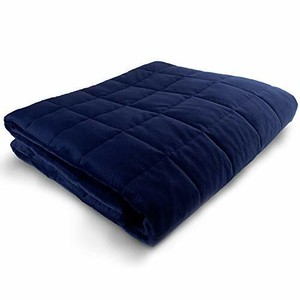 Weighted Blanket - 80"x87" - 30-lbs - Queen/King Size Bed - No Cover
