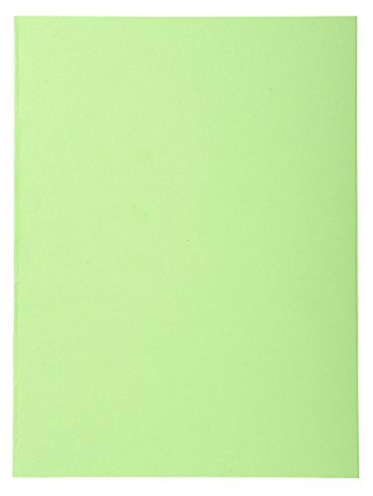 (TG. 24x32) Exacompta 410013E Cartelle Semplici, 24x32 cm, Verde Tiglio - NUOVO
