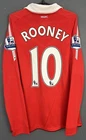 MEN'S MANCHESTER UNITED 2010/2011 ROONEY #10 SOCCER FOOTBALL JERSEY SHIRT SIZE M